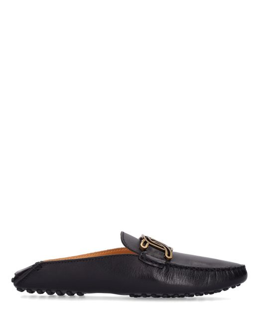 Tod's 10mm Gommini Leather Mules