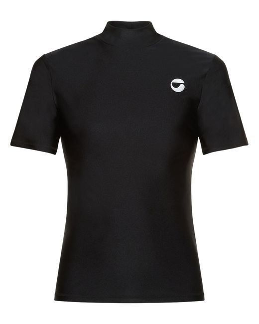 Coperni Logo Fitted High Collar S/s T-shirt