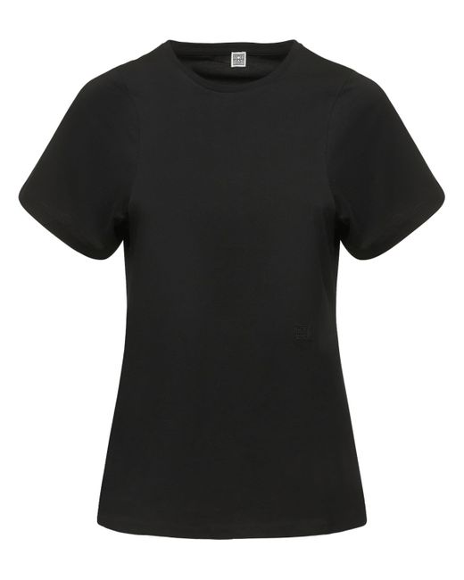 Totême Curved Seam Cotton T-shirt