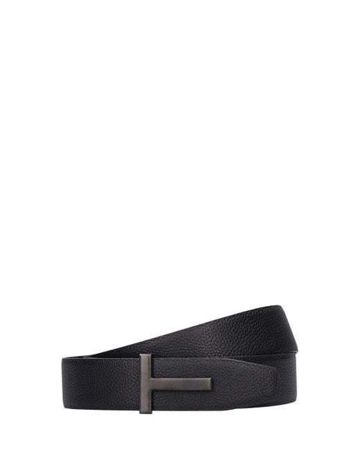 Tom Ford Leather T Belt