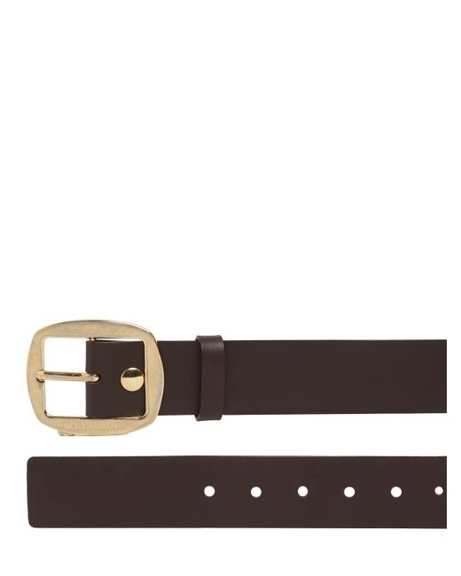 Dolce & Gabbana 4cm Leather Belt