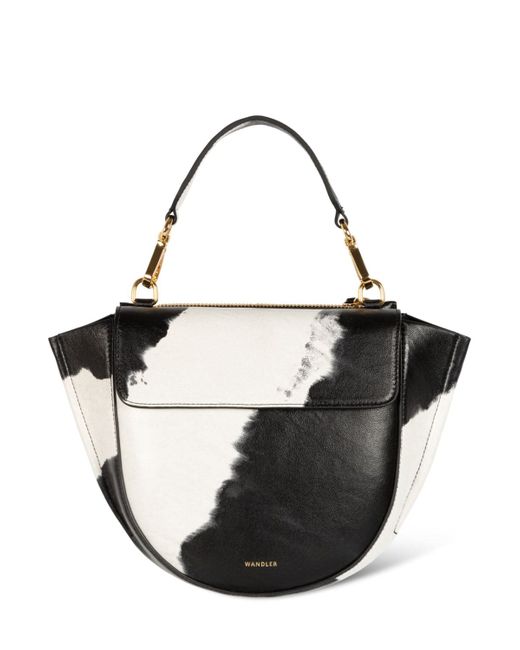 Wandler Mini Hortensia Leather Top Handle Bag