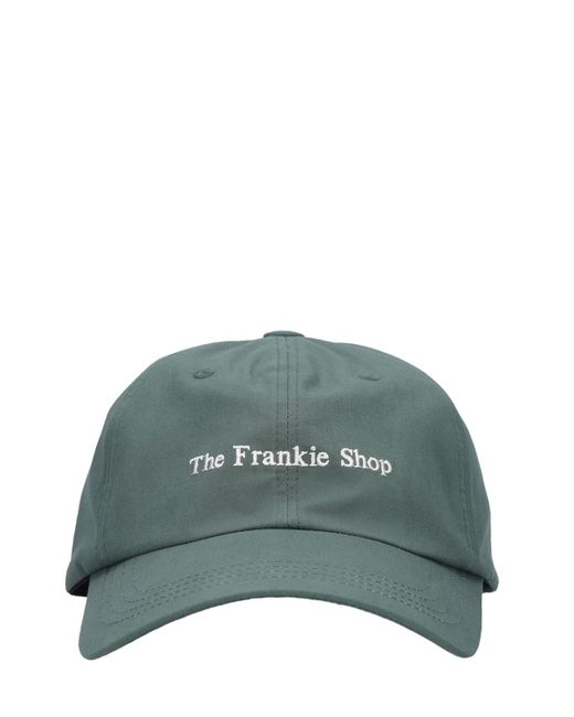 The Frankie Shop Logo Embroidery Cotton Baseball Cap