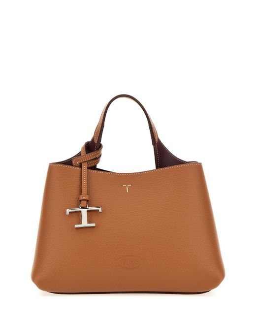 Tod's Micro Top Handle Leather Bag