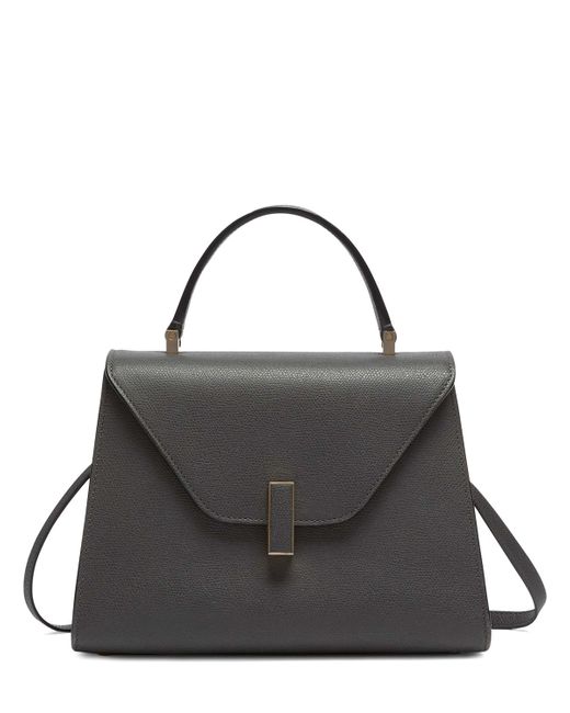 Valextra Medium Iside Leather Top Handle Bag