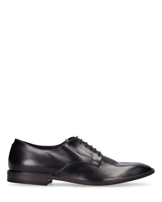 Pantanetti Lonbok Leather Lace-up Derby Shoes