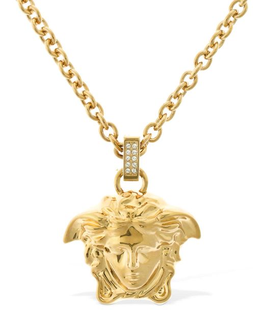 Versace Medusa Charm Necklace