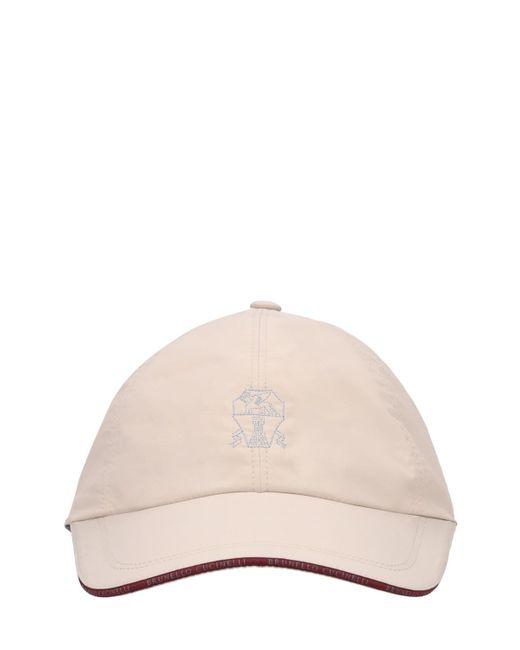 Brunello Cucinelli Embroidered Logo Baseball Hat