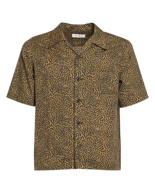 Saint Laurent Hawaii Cotton Blend Shirt