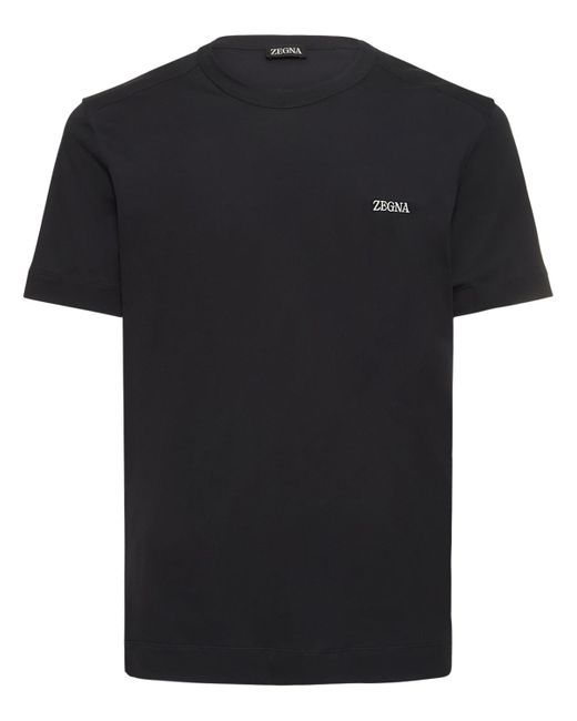 Z Zegna Pure Cotton T-shirt