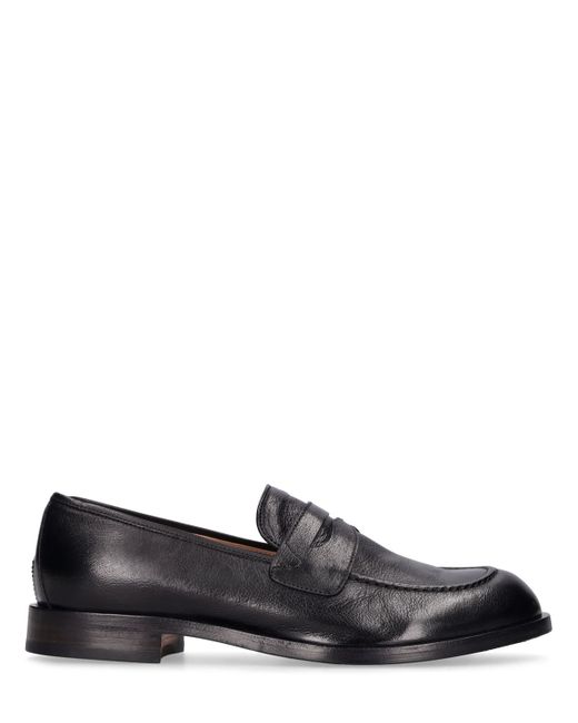 Alberto Fasciani Leather Loafers