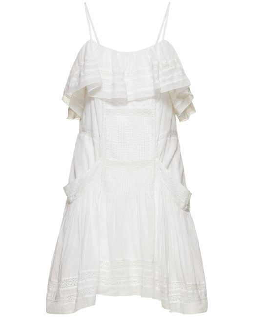 Isabel Marant Etoile Moly Cotton Mini Dress