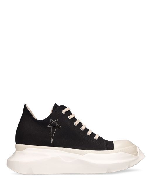 Rick Owens DRKSHDW Abstract Eyelets Low Top Sneakers