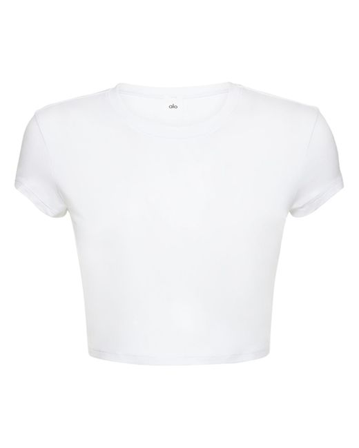 Alo Yoga Alosoft Finesse Short Sleeve T-shirt