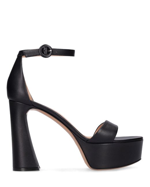 Gianvito Rossi 105mm Holly Leather High Heel Sandals