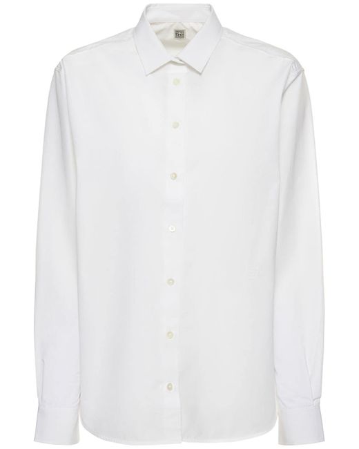 Totême Signature Crisp Cotton Shirt