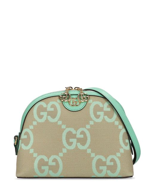 Gucci Ophidia Gg Jumbo Canvas Shoulder Bag
