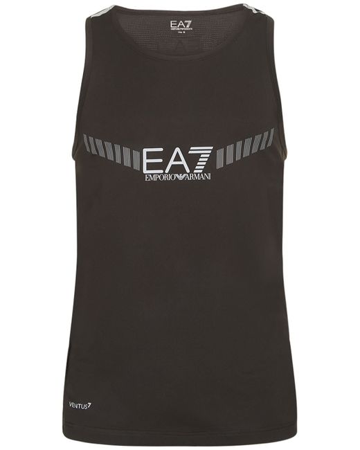 Ea7 Ventus7 Recycled Poly Tank Top
