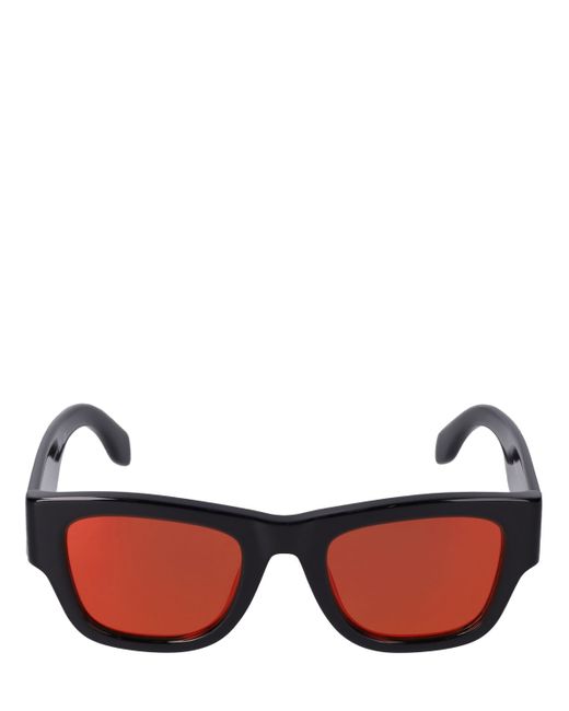 Palm Angels Volcan Squared Acetate Sunglasses