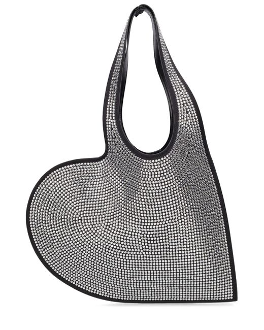 Coperni Mini Heart Embellished Shoulder Bag