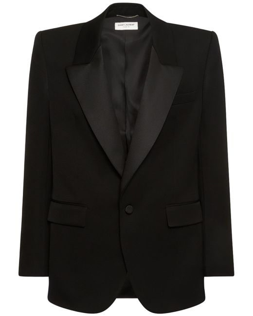 Saint Laurent Wool Tuxedo Jacket