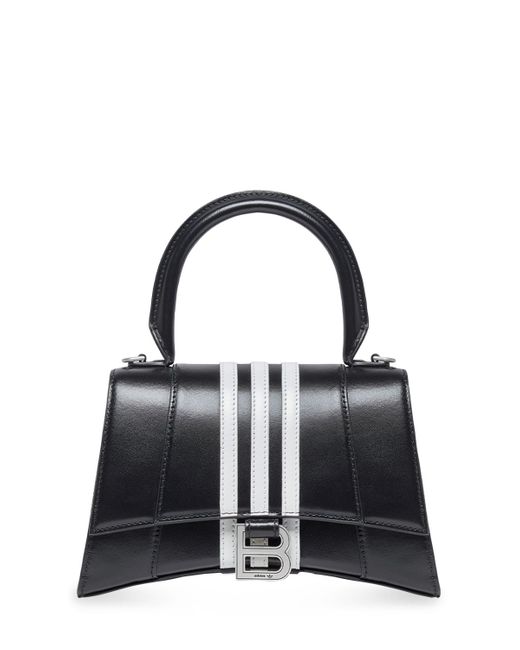 Balenciaga Small Hourglass Leather Shoulder Bag