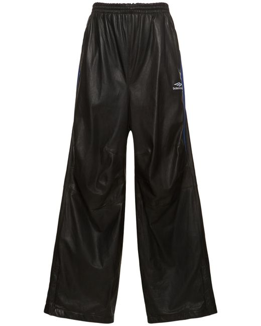 Balenciaga Leather Track Pants
