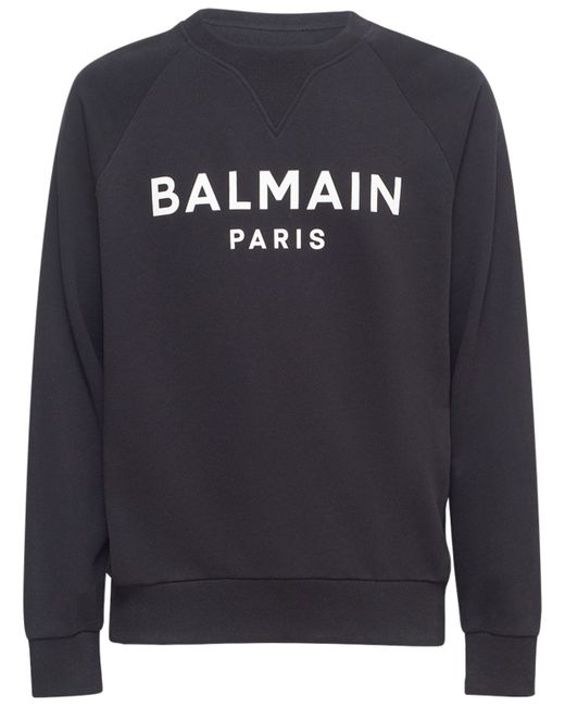 Balmain Logo Printed Sweatshirt