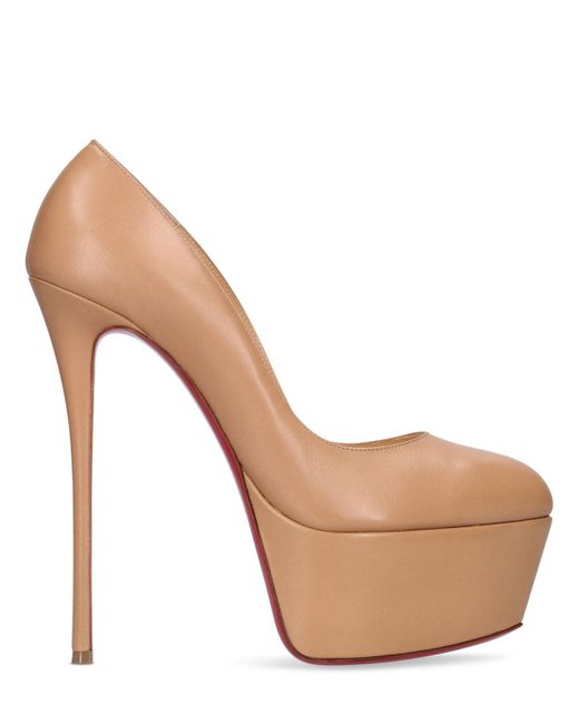 Christian Louboutin 160mm Dolly Leather Platform Pumps