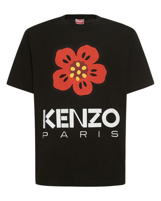 KENZO Paris Boke Print Jersey T-shirt