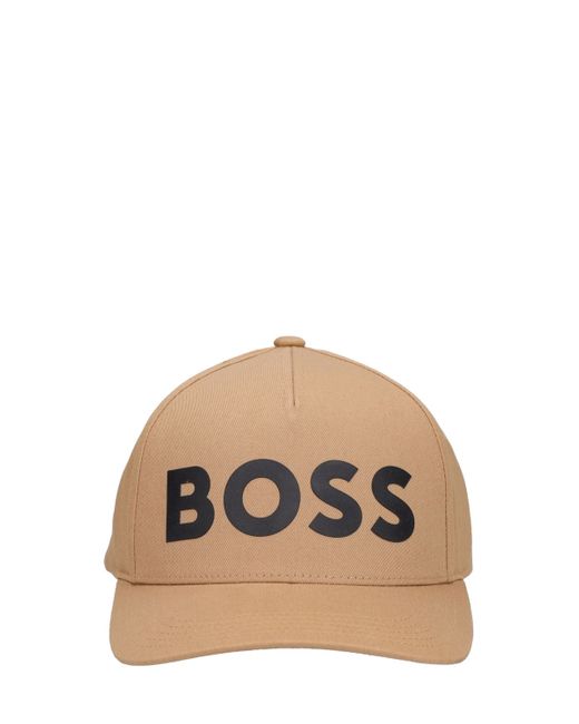 Boss Sevile Logo Cotton Cap