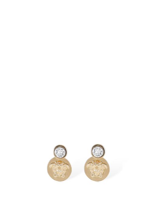 Versace Icon Medusa Crystal Earrings