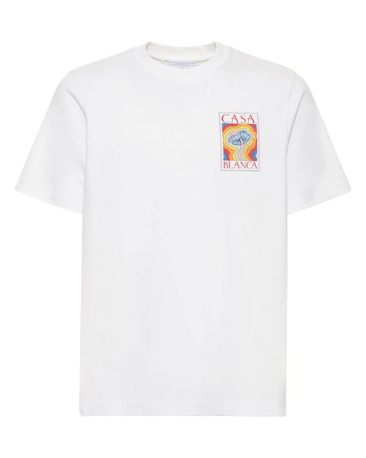 Casablanca Mind Vibrations Organic Cotton T-shirt