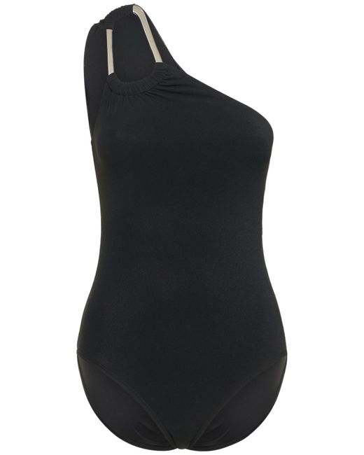 Michael Kors Collection Stretch Jersey One Shoulder Swimsuit