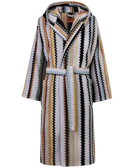 Missoni Home Collection Curt Hooded Bathrobe