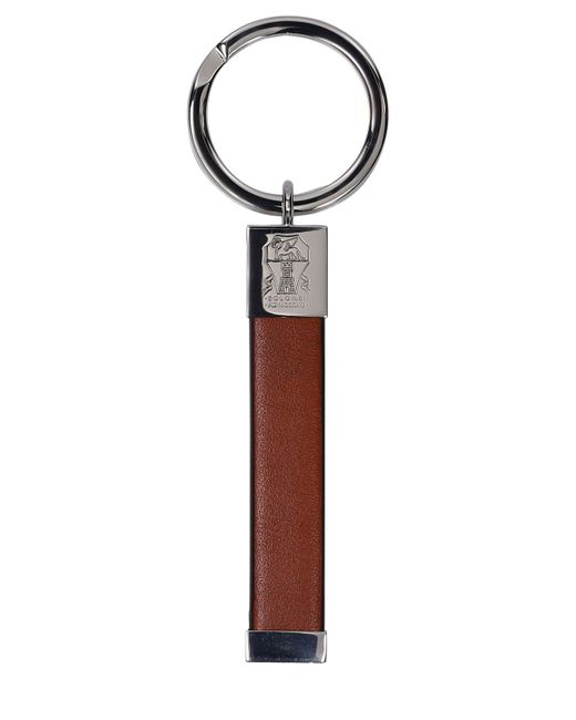 Brunello Cucinelli Leather Key Chain