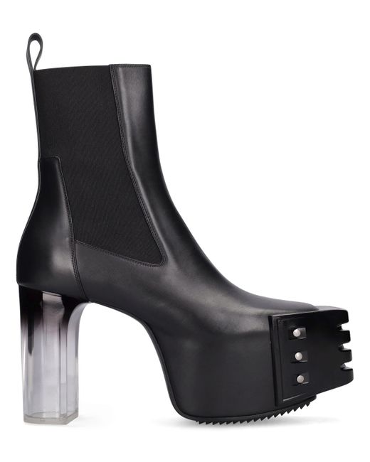 Rick Owens Grill Kiss Leather Boots