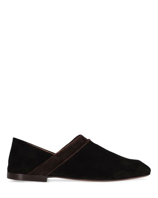 Wales Bonner Babouche Suede Loafers