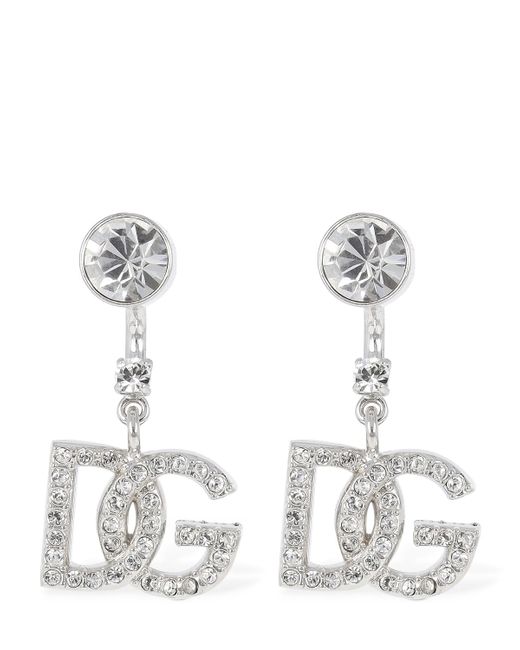Dolce & Gabbana Dg Diva Crystal Earrings