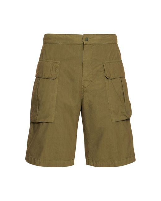 Aspesi Cotton Cargo Shorts