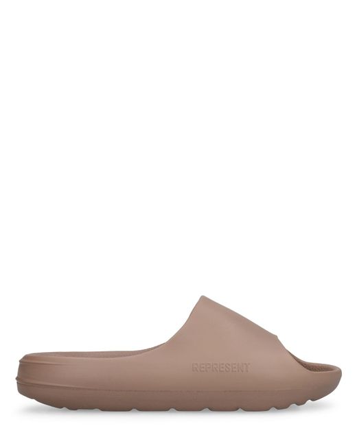Represent Rubber Slide Sandals