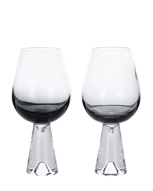 Tom Dixon Set Of 2 Tank Wine Glasses