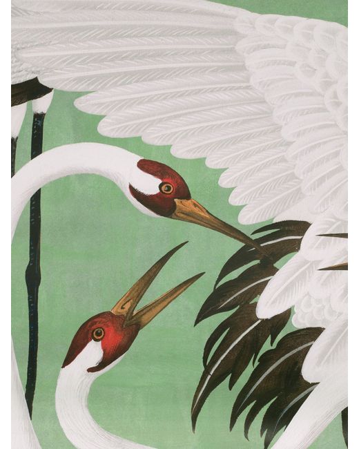 Gucci Heron Printed Wallpaper Panels