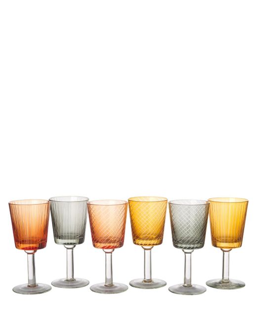 Polspotten Set Of 6 Library Wine Glasses