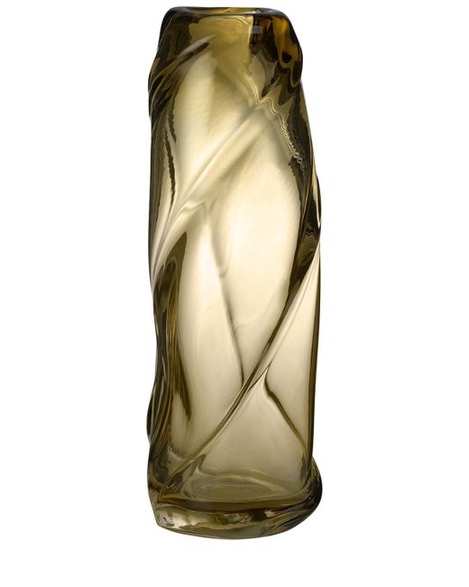 Ferm Living Tall Water Swirl Glass Vase