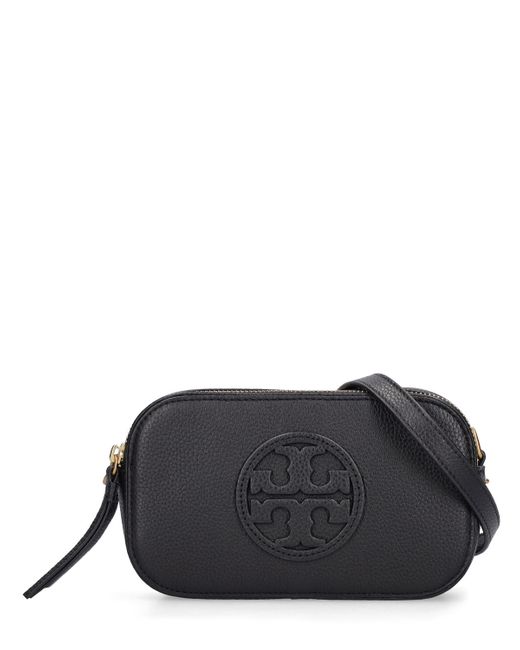 Tory Burch Mini Perry Bombe Leather Camera Bag