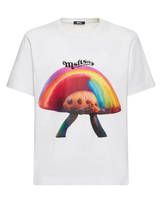 MSFTSrep Lvr Exclusive Mushroom Cotton T-shirt
