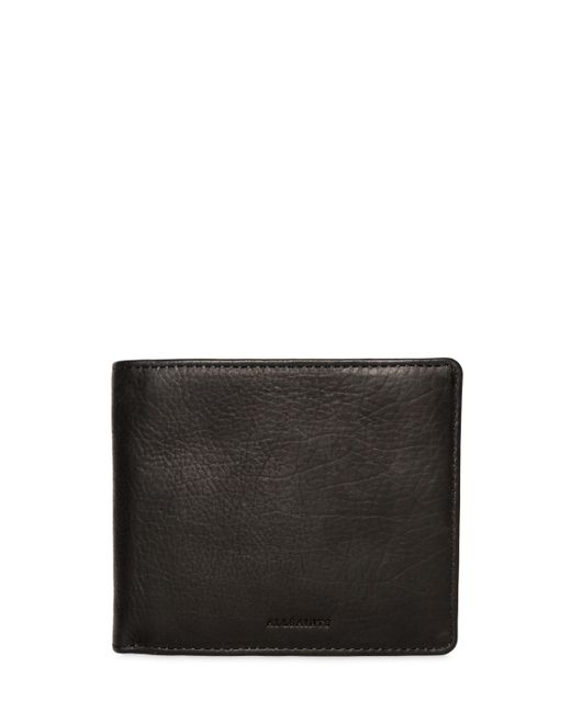 AllSaints LEATHER WALLET W/ COIN POCKET