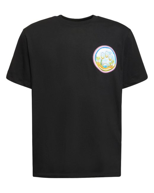 Barrow Palm Logo Printed Cotton Jersey T-shirt
