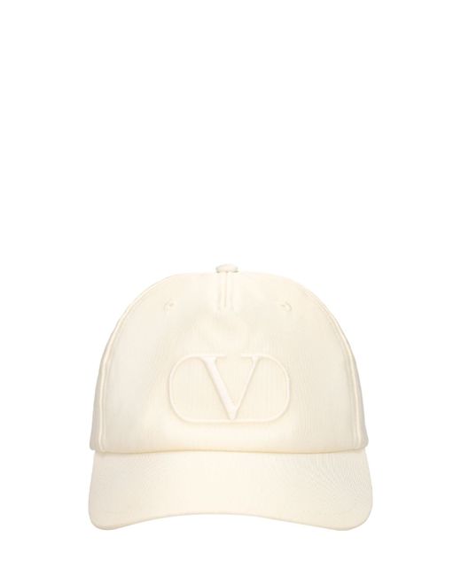 Valentino Garavani Vlogo Signature Baseball Hat